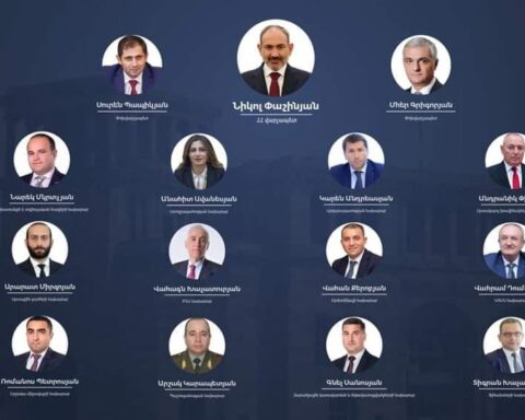 Հայաստանի Կառավարութեան ամբողջական կազմը