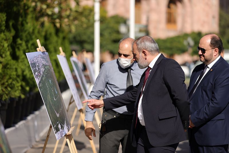 Վարչապետին ներկայացուեցան կեանքի պուրակին նախագիծն ու նախատեսուող աշխատանքները