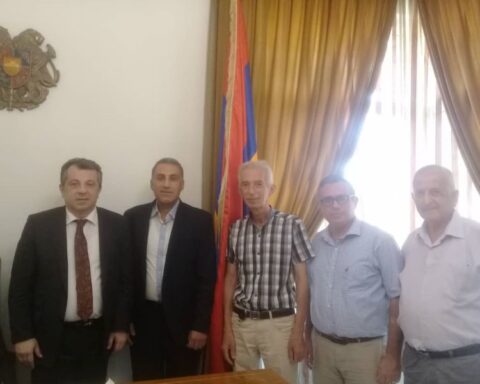 ՌԱԿ-ի Պատուիրակութեան հրաժեշտի այցը Հիւպատոս Արմէն Սարգսեանին