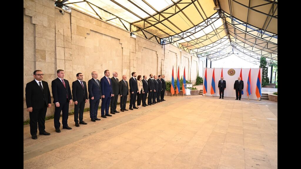 Նախագահական նստավայրում տեղի է ունեցել ՀՀ կառավարության անդամների երդման արարողությունը