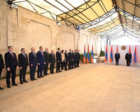 Նախագահական նստավայրում տեղի է ունեցել ՀՀ կառավարության անդամների երդման արարողությունը