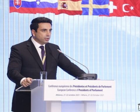 ԱԺ նախագահի հանդիպումները ԵԽԽՎ խորհրդարաններու նախագահներու համաժողովին (Տեսանիւթ)