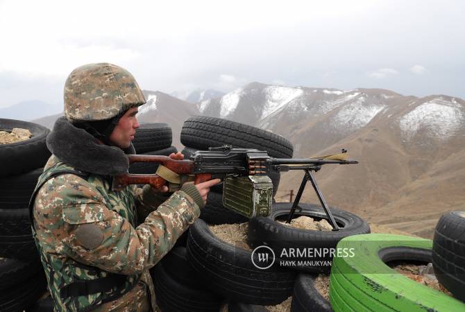 Ատրպէյճանը գնդակոծած է ՀՀ արեւելեան սահմանագօտիի հայկական դիրքերը․ ՊՆ