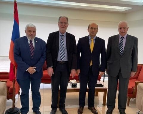 ՌԱԿ Յունաստանի Շրջանային վարչութեան հանդիպումը ՀՀ արտակարգ եւ լիազօր դեսպան Տիգրան Մկրտչեանի հետ