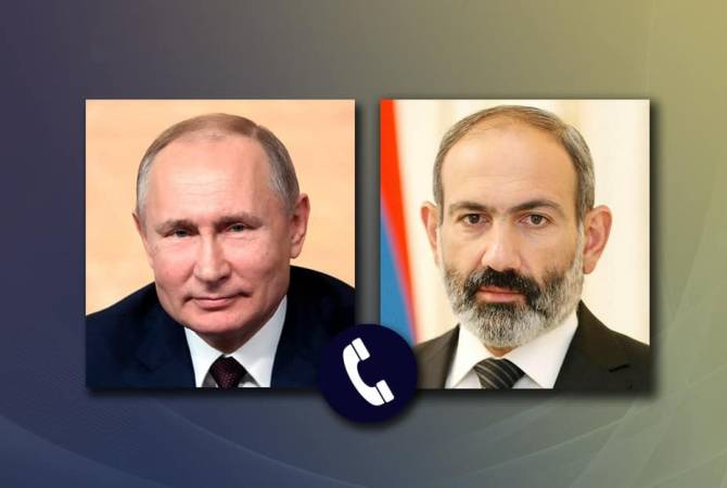 Փաշինեան եւ Փութին քննարկած են Լեռնային Ղարաբաղի շուրջ առկայ իրավիճակը