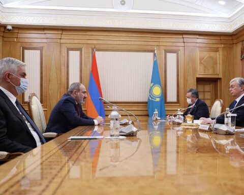 Վարչապետ Փաշինեան եւ ԵԱՏՄ կառավարութիւններու ղեկավարները հանդիպած են Ղազախստանի նախագահին
