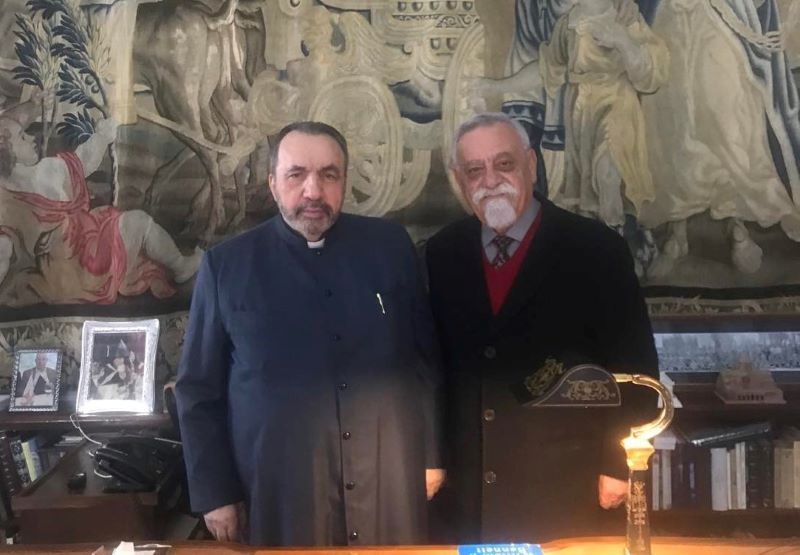 Ընկ. Յակոբ Անդրէասեան այցելեց Ամեն. Տ. Նուրհան Պատրիարքին