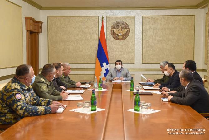 Արցախի նախագահը Անվտանգութեան խորհուրդի նիստի հրաւիրած է