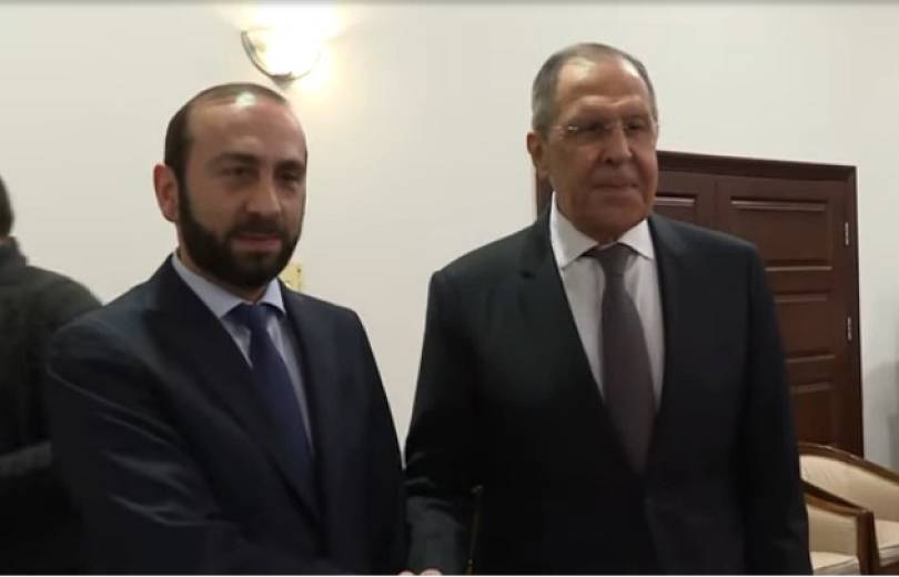 Նոր խնդիրներ ի յայտ եկած են, որոնք պէտք է քննարկել. Արարատ Միրզոեանը՝ Սերկէյ Լաւրովին