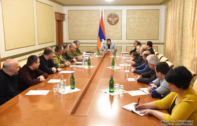 Արցախի նախագահ Արայիկ Յարութիւնեան հրաւիրած է Անվտանգութեան խորհուրդի ընդլայնուած նիստ