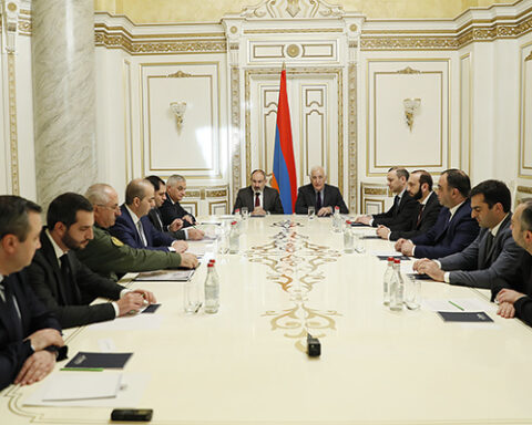 Հայաստանի Հանրապետութեան Անվտանգութեան խորհուրդը քննարկած է Լեռնային Ղարաբաղի շուրջ ստեղծուած անվտանգային իրավիճակը