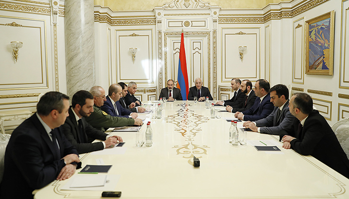 Հայաստանի Հանրապետութեան Անվտանգութեան խորհուրդը քննարկած է Լեռնային Ղարաբաղի շուրջ ստեղծուած անվտանգային իրավիճակը