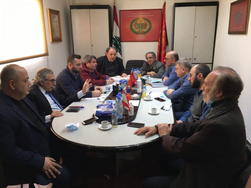 Պէյրութ. Հայ Քաղաքական Կուսակցութիւններու Հանդիպում