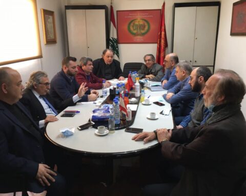 Պէյրութ. Հայ Քաղաքական Կուսակցութիւններու Հանդիպում