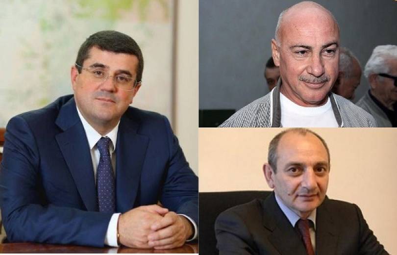 Արայիկ Յարութիւնեանը հանդիպած է Արցախի երկրորդ եւ երրորդ նախագահներուն հետ