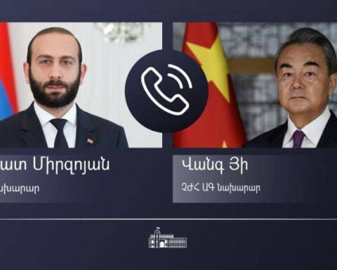 Հայաստանի ու Չինաստանի ԱԳ նախարարները միտքեր փոխանակած են տարածաշրջանային հարցերու շուրջ