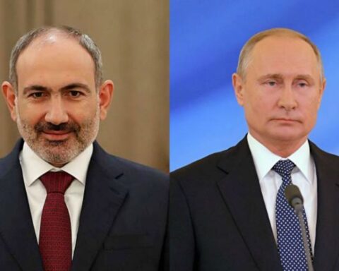 Հայաստան կ՚ակնկալէ, որ ՌԴ խաղաղապահները դուրս հանեն Ատրպէյճանի ուժերը Արցախէն. Փաշինեան՝ Փութինին