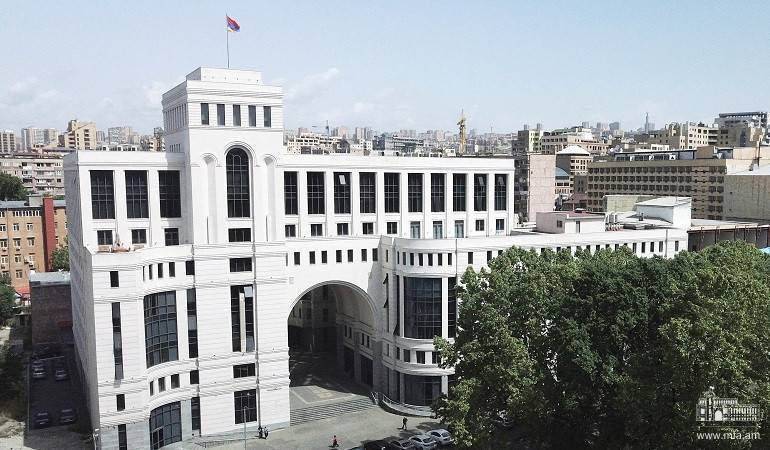 Հայաստան կը վերահաստատէ իր յանձնառութիւնը` ապահովելու Արցախի ժողովուրդին` իր հայրենիքին մէջ ազատ, անվտանգ եւ արժանապատիւ կեանքի իրաւունքը. ԱԳՆ