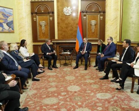 Վարչապետն ընդունած է Ֆրանսայի Ծերակոյտի Ֆրանսա-Հայաստան բարեկամական խումբի պատուիրակութիւնը