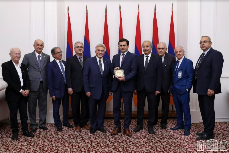 ՌԱԿ Պատուիրակութիւնը տեսակցեցաւ ՀՀ ԱԺ նախագահի տեղակալ Յակոբ Արշակեանի հետ