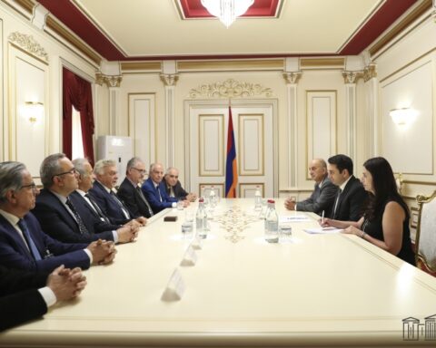 ՌԱԿ Կեդրոնական Վարչութեան ներկայացուցիչները հանդիպում ունեցան ՀՀ ԱԺ Նախագահ Ալեն Սիմոնեանի հետ