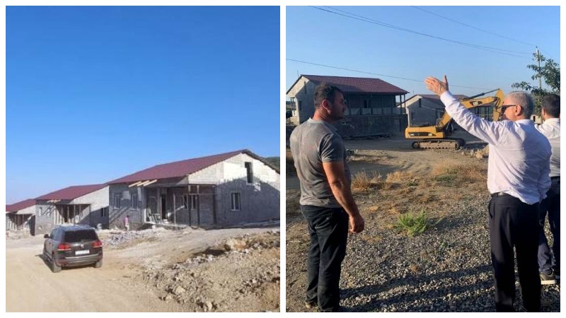 9 տուն պատրաստ է, 4-ն ընթացքի մէջ է. Շուռնուխի նոր թաղամասի կառուցումը՝ ընթացքի մէջ