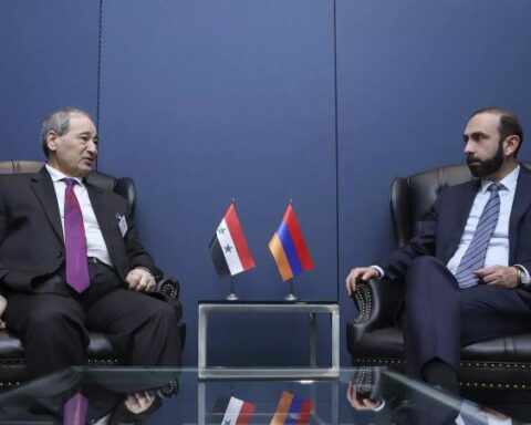 Միրզոյեան սուրիացի գործընկերոջ ներկայացուցած է Ատրպէյճանի յարձակման հետեւանքով ստեղծուած վիճակը
