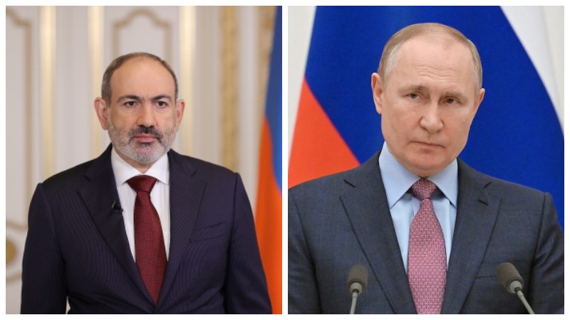 Փաշինեան սահմանին տիրող իրավիճակի մասին խօսած է Վլատիմիր Փութինի հետ