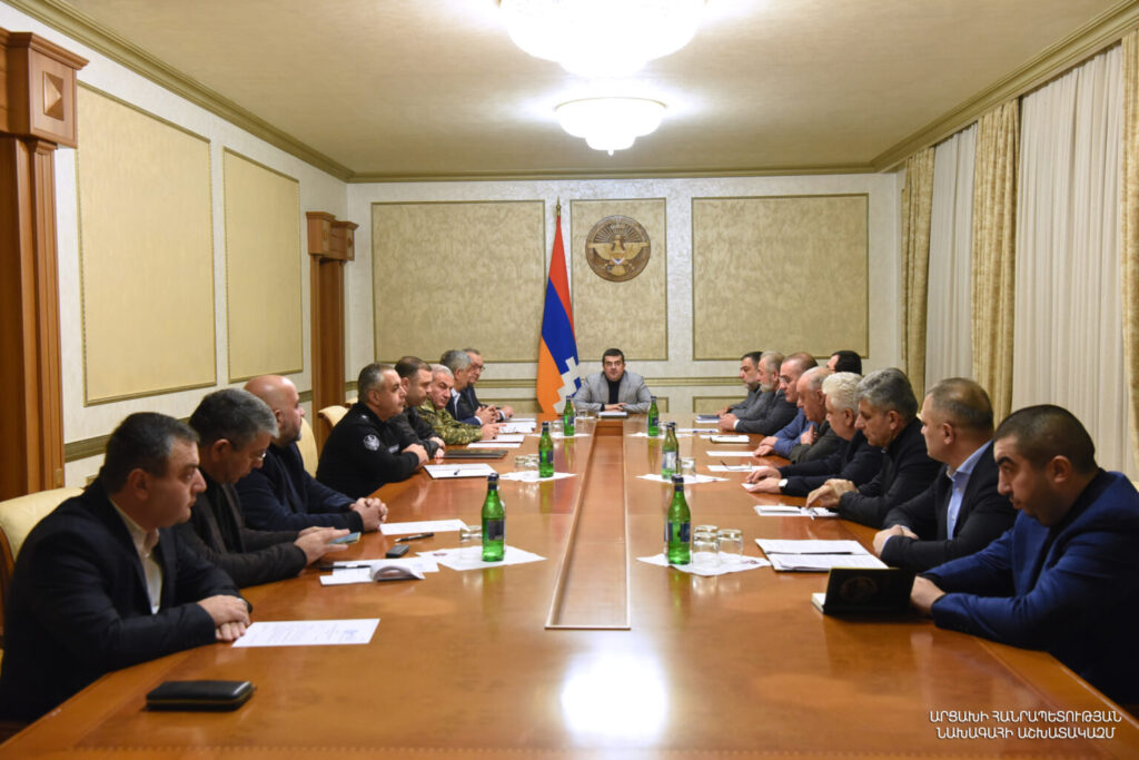 Արցախի Անվտանգութեան Խորհուրդը որոշած է դիմել Ռուսիոյ խաղաղապահ զօրակազմի հրամանատարութեան