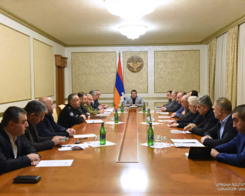 Արցախի Անվտանգութեան Խորհուրդը որոշած է դիմել Ռուսիոյ խաղաղապահ զօրակազմի հրամանատարութեան