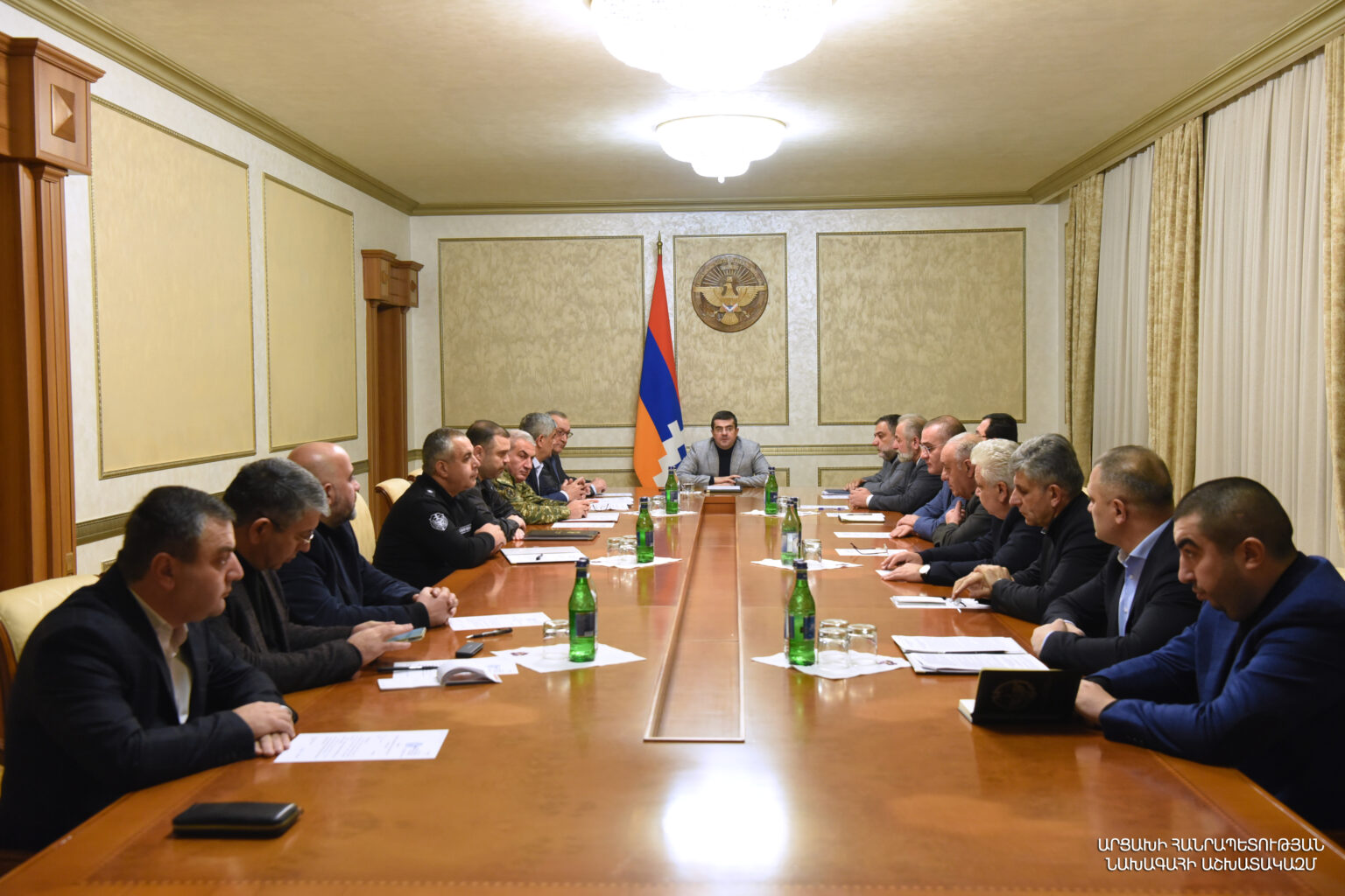 Արցախի Անվտանգութեան Խորհուրդը որոշած է դիմել Ռուսիոյ խաղաղապահ զօրակազմի հրամանատարութեան