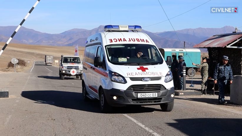 Կարմիր Խաչի միջնորդութեամբ եւս երեք հիւանդ Արցախէն տեղափոխուած է Հայաստան
