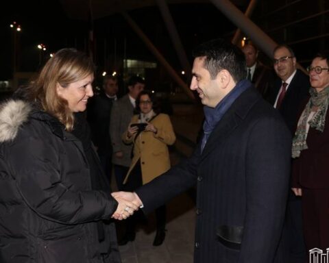 Ֆրանսայի Ազգային ժողովի նախագահը ժամանեց Հայաստան
