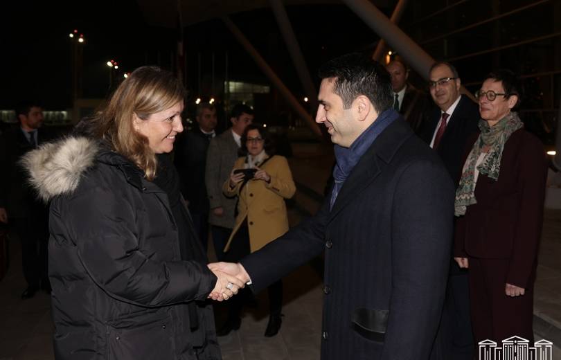 Ֆրանսայի Ազգային ժողովի նախագահը ժամանեց Հայաստան
