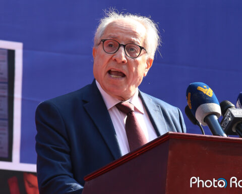 Ռ.Ա.Կ. Լիբանանի Շրջանային Վարչութեան խօսքը Արցախի զօրակցութեան հաւաքին