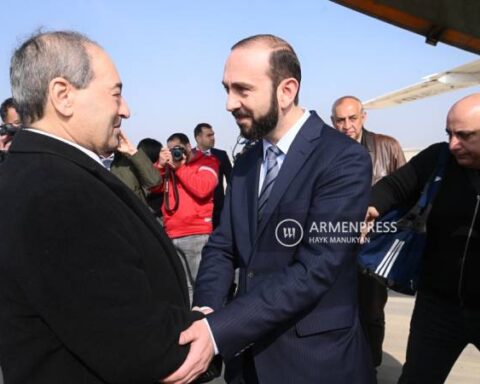 Արարատ Միրզոյեանի գլխաւորած պատուիրակութիւնը ժամանած է Սուրիա