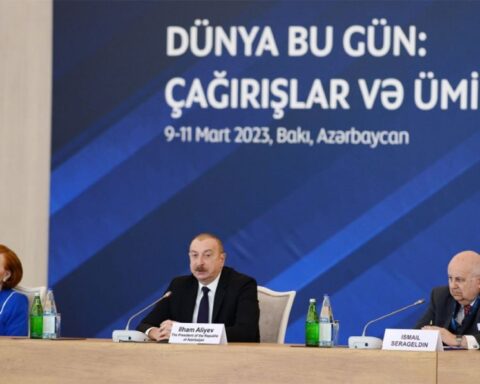 Ատրպէյճանի նախագահ Իլհամ Ալիեւ խոստովանած է «ուժի չկիրառման» սկզբունքի կոպիտ խախտումը