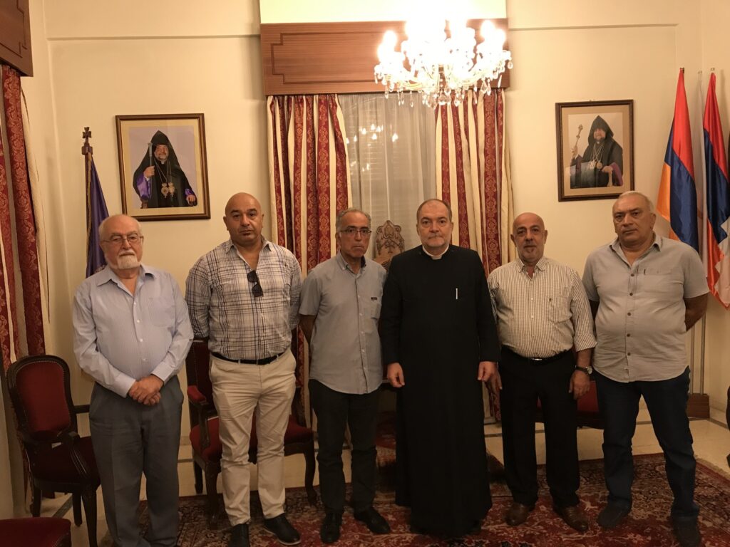 Կիպրոսի ՌԱԿ-ի Պատուիրակութիւնը Այցելեց Ազգային Առաջնորդարան