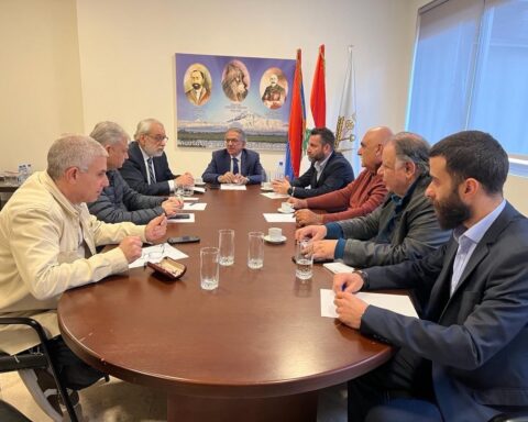 Լիբանանի Հայ Քաղաքական Կուսակցութիւններու Ներկայացուցիչներու Հանդիպում