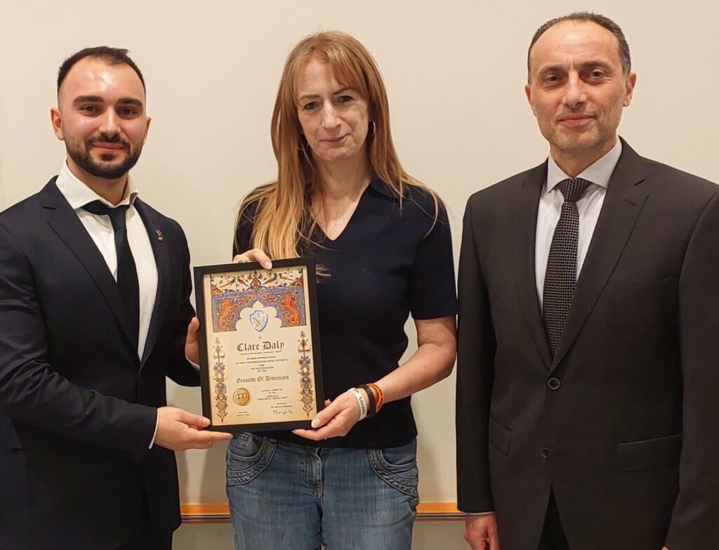 Armenian genocide remembrance at the EU parliament
