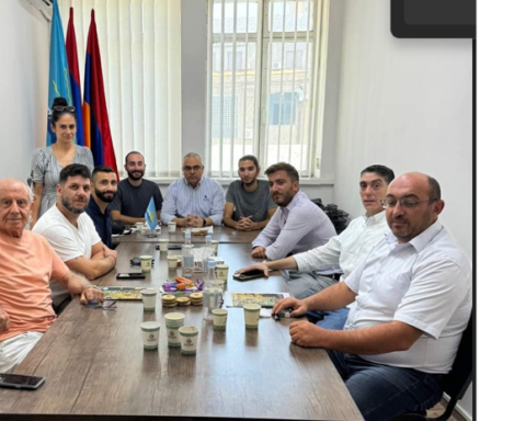 Հանդիպում Երուսաղէմի Հայոց Թաղի Պահպանութեան Եւ Պաշտպանութեան Շարժման Անդամներուն Հետ