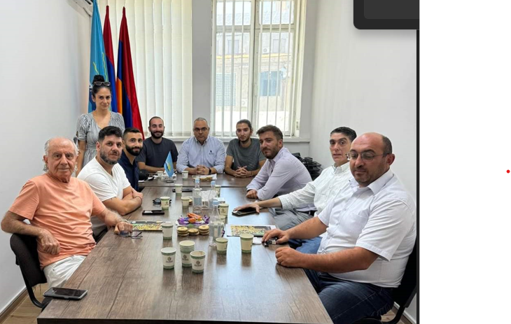 Հանդիպում Երուսաղէմի Հայոց Թաղի Պահպանութեան Եւ Պաշտպանութեան Շարժման Անդամներուն Հետ